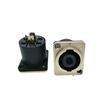 Enchufe de Altavoz Panel Metálico Socket Cannon de 4 Pines Audio para Escenario y Mezclador Socket Profesional Asiento Cuadrado Pequeño