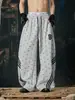 Fabricante Original Retro Americano Estrella Tres Rayas Pantalones de Chándal Curvos Unisex Sueltos Diseño de Pierna Ancha Pantalones Casuales Versátiles