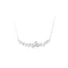 Collar de Mariposa de Luz Fluida de Plata S925 para Niñas, Cadena para Clavícula de Mariposa de Esmalte Luminoso de Lujo Ligero y Exquisita, Regalo de San Valentín