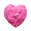 AI023 Molde de silicona de Ángel con forma de corazón para boda Molde para jabón hecho a mano Molde para jabón DIY