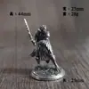 Figurillas de modelo de dragón de cobre macizo y soldado subterráneo, juguetes de cobre blanco y latón, adornos para juegos de mesa, piezas de ajedrez para colección
