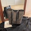 Bolso Simple de Gran Capacidad en Color Contraste para Mujer Otoño e Invierno 2024 Nueva Llegada Bolso de Hombro Sobaco de Alta Gama Estilo Occidental Bolso Bucket para Desplazamiento