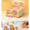 Gomas de Borrar Creativas con Forma de Fruta Durian al por Mayor, Papelería Estudiantil de Alta Calidad Que Borra Limpiamente Sin Dejar Marcas