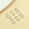 Nuevo Broche de Tres Letras Chapado en Oro de Cobre 18K, Retención de Color Fuerte, Broche Final para Pulsera de Cuentas Hecha a Mano DIY, Accesorios de Joyería