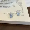 Pendientes de Zirconia de Lujo Ligero Estilo Coreano y Japonés para Mujer, Pendientes Redondos, Pequeños y Delicados, En Stock, Nuevo Modelo 2026, Muy Bonitos, Sensación de Alta Gama