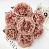 Nueva Decoración de Boda Rosa Austin para Estudio Fotográfico, Flores Artificiales para Arreglos de Boda, Decoración de Mesa, Adornos Florales, Flores Falsas