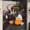 Decoración de Dibujos Animados de Halloween Pegatinas para Ventana Fantasma Calabaza Pegatinas para Vidrio Ambiente Festivo Decoración de Ventana Transfronterizo
