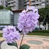 Nueva oferta especial hortensia pagoda 2 cabezas hortensia pagoda Blanco Rojo Rosado Decoración de boda flor artificial al por mayor