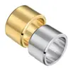 Anillo para Hombre Moderno Que No Se Desvanece Nicho Ins Hip-Hop Personalidad Acero de Titanio Panel Cepillado Mate Dedo Joyería de Acero Inoxidable