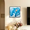Pinturas decorativas para sala de estar, estilo pequeno e fresco, arte de parede para quarto de criança, pinturas em aquarela calmantes e sonhadoras, impressões de arte com tema de macaron, atacado