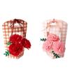 Dia da Mulher Cesta de Flores Pequena Quentinha e Aconchegante Kit de Materiais Criativos DIY Feito à Mão para Crianças Darem aos Professores Venda por Atacado