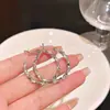 Brincos de Argola Rotativos Prateados Exagerados, Brincos Grandes Torcidos Populares, Design de Nicho, Acessórios de Orelha Únicos e Bonitos de Alta Qualidade