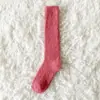 Calcetines de coral para pantorrilla para hombres y mujeres otoño e invierno forrados de polar engrosados medias de confinamiento calcetines para dormir en casa calcetines de interior para el suelo
