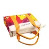 Bolsa Térmica de Tecido Oxford Personalizada de Fábrica Bolsa de Almoço Portátil para Estudantes Bolsa Térmica para Levar para Fora Bolsa de Gelo para Exterior Bolsa de Almoço