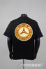2026 Verão Unissex Cort Alcatraz Caimento Solto Camiseta Manga Curta Masculina Logo Carta Camiseta Jovem Casual Manga Curta