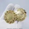 Ovalado con Soporte en Forma de U, Joyería con Enfoque de Herrajes de Lazo, Diseño de Ranura de Encaje, Compañero Ideal para la Creación