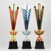 Fábrica de demostración Nuevo trofeo hueco universal para estudiantes Premio empresarial Trofeo de premio Logotipo personalizado gratuito