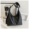 Bolsa de Lona Feminina Moda Europeia e Americana Casual Bolsa de Ombro 2022 Nova Bolsa Tote de Grande Capacidade Bolsa de Mensageiro Retrô