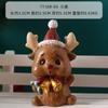 Nuevos adornos pequeños de animales navideños, mini adornos lindos para decoración de ambiente navideño, adornos pequeños de animales para escritorio para niños
