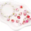 Fruta Durazno Colgante de Vidrio Hecho a Mano DIY Accesorios Colgante para Collar Aretes Pulsera Accesorios Semiterminados Venta al por Mayor