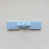 Nueva Chica Crema Azul Polvo Largo Caída Lazo Accesorios Pasador DIY Adorno para el Cabello Funda de Teléfono Móvil Zapatos con Agujeros