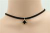 Amazon Ins Gótico Simple Joyería Europea y Americana Collar Choker Fruta Océano Encaje Collar