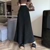 Elegante Falda de Cola de Pez para Mujer, Nueva Moda Otoño 2026 Falda Larga, Falda de Cintura Alta Adelgazante de Línea A, Ceñida a la Cadera A6819