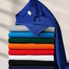Camisa Polo de Algodón Peinado de Verano Ropa de Trabajo Manga Corta Cuello Camisero con Logo Uniforme de Trabajo Ideal Camisa Cultural Cuello Camisero 80% Algodón