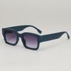 Gafas de sol cuadradas con estampado de letras retro trendy europeas y americanas 2026 para hombres y mujeres, Gafas de sol con personalidad elegantes