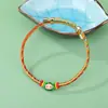 Pulseras de Cuerda Coloridas del Festival del Bote del Dragón, Colgantes Iridiscentes de Dibujos Animados de Tamales de Arroz, Pulseras Ajustables Trenzadas Brillantes y Joyería