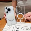 Adequado para Capa de Celular Huawei P80, Capa Magnética Transparente Huawei P70Pro, Capa Espacial P80Ultra, Mate70Pro