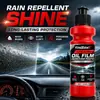 Pasta Limpiadora y Quitamaanchas para Cristales de Coche KineShineX, Removedor de Película de Aceite y Manchas de Agua para Parabrisas Delantero, Ventanillas Laterales, Espejos Retrovisores en Días de Lluvia