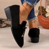 Zapatos de Cuero Suave Individuales para Mujer, Nuevos Modelos de Primavera y Otoño, Punta Redonda, Suela Plana, Suela Suave, Cómodos, Talla Grande, Sin Cordones, Transpirables, Zapatos Cómodos para Ir al Trabajo para Mujer