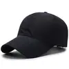 Procesamiento de muestra gorra de béisbol deportiva personalizada primavera y verano gorra de sol exterior personalizada gorra de malla simple fina de secado rápido