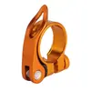 Abrazadera de poste de asiento de liberación rápida de aleación de aluminio multicolor, bloqueo de alta resistencia, estable para bicicletas de montaña y bicicletas de carretera, accesorio de ciclismo