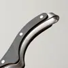 Pinzas para Té de Grulla de Titanio Puro, Accesorios de Juego de Té de Gama Alta, Seis Caballeros de la Ceremonia del Té, Pinzas para Taza de Té, Accesorios para Ceremonia del Té Casera, Madera de Nogal
