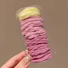 Diademas de Colores para el Cabello de Niñas, Bandas para el Cabello de Bebé, Alta Elasticidad, Cuerdas para el Cabello que No Dañan, Bandas para el Cabello de Niñas para Coletas Altas