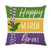 Funda de Almohada Carnaval Brasileño Amazon Decoración Fiesta Festival Sala de Estar Sofá Funda de Cojín Estampado de Lino