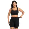 Conjunto de Running, Deportes, Fitness y Yoga de Alta Venta Transfronterizo para Mujeres con Influencers Europeos y Americanos, Cintura Alta, Control de Abdomen, Levantamiento de Glúteos