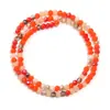 Cristal de Vidro Facetado Cor Mista Contas Planas para DIY Pulseira Colar Brincos Acessórios de Cabelo Joias Semi-Acabadas Contas Soltas Materiais