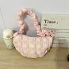 Liquidación Bolsa de Lona Bolso de Hombro para Mujer Otoño e Invierno Bolso de Mano de Gran Capacidad Bolso Escolar para Estudiante Bolsa de Tela Bolsa de Compras
