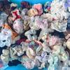Scrunchie de Tecido com Renda de Bolinhas para Menina Estilo Francês Doce Versátil Fofo Rabo de Cavalo Prendedor de Cabelo Acessório de Cabelo Estilo Ruth