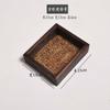 Bandeja de Madera Maciza y Bambú, Bandeja Larga para Frutas, Mesa de Centro para Sala de Estar, Juego de Té Japonés, Bandeja de Té, Club de Hotel, Estilo Tailandés Feng Shiai