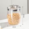 Latas para Granos al por Mayor a Prueba de Insectos y Humedad, Latas de Almacenamiento Transparentes para el Hogar, Latas Selladas de Gran Capacidad de Grado Alimenticio para Cocina