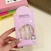 Pegatinas para Uñas Infantiles Niña Autoadhesivas Dibujos Animados Lindas Princesa Pegatinas para Dedos No Tóxicas e Inodoras Pegatinas para Uñas