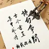Pluma Caligráfica Baoke Grande, Mediana y Pequeña en Letra Regular para Estudiantes Práctica de Escritura Pelo Suave Se Puede Añadir Tinta a Pluma Xiu Li Mediana Letra Regular Pincel Nuevo Estilo