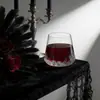 Copo de Vinho Tinto Texturizado, Copo de Plástico de Alta Qualidade, Copo de Champanhe Espesso Anti-Queda, Copo Popular para Bebidas Geladas, Uso em Bar, Festa, Exterior