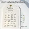 Acessórios de Unhas de Liga de Borboleta Pérola de Alto Brilho Estilo Creme Cor Macaron Dopamina Acessórios de Laço Coração