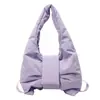 Tendência Novo Design de Moda Senso de Algodão Laço Bolsa de Axila Casual Versátil Personalizada Estilo Simples Bolsa de Ombro Feminina