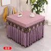 Cubierta Delgada Para Estufa Eléctrica Cubierta De Mesa Para Máquina De Mahjong De Verano Cubierta Para Mesa Calefactora Mantel Cuadrado Cubierta Para Fuego Cubierta De Mesa A Prueba De Polvo